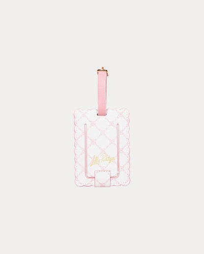 SCALLOPED LUGGAGE TAG