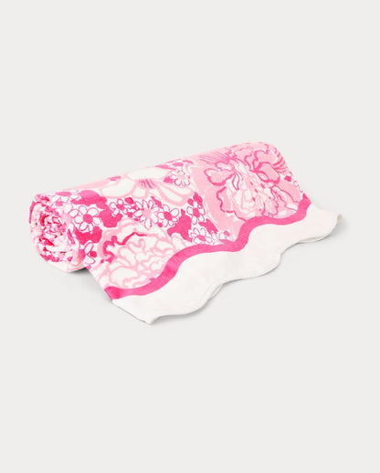 SCALLOPED BEACH TOWEL
