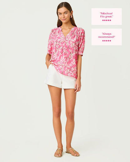 ELSA SHORT SLEEVE TOP