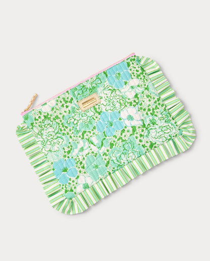 RUFFLE POUCH