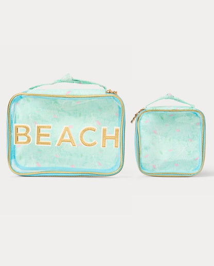 BEACH ACCESSORIES POUCH SET