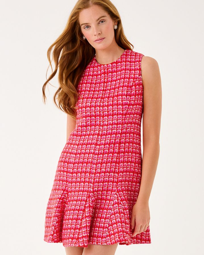 ENYA BOUCLE DRESS