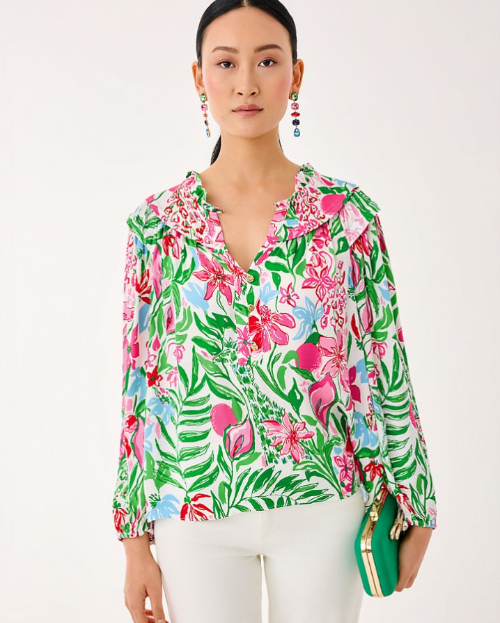 JAPHIA LONG SLEEVE TOP