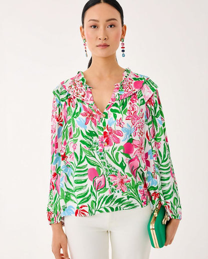 JAPHIA LONG SLEEVE TOP