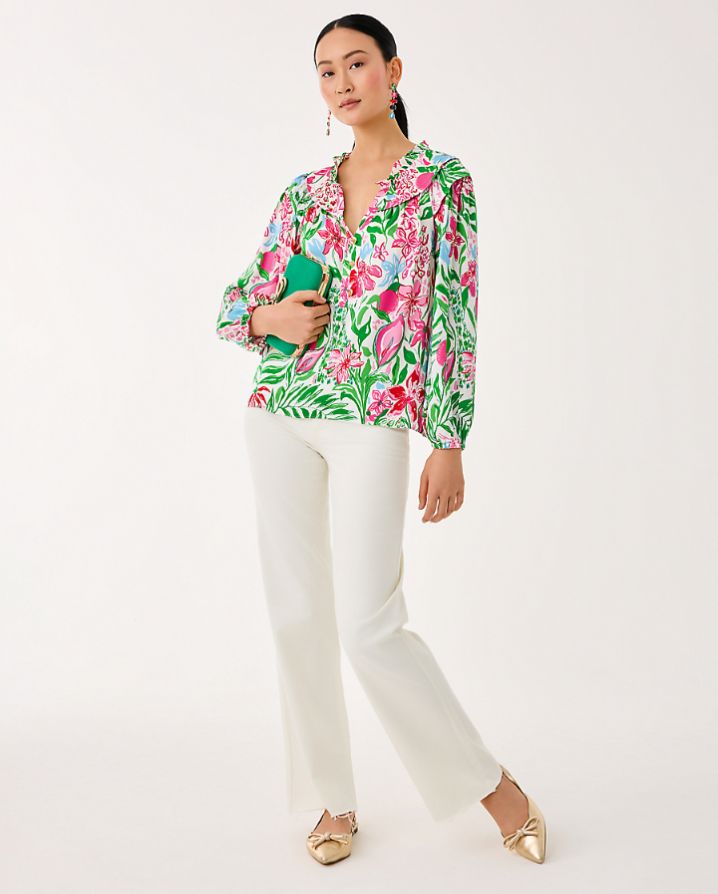 JAPHIA LONG SLEEVE TOP