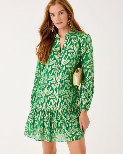 EVALINE SILK DRESS