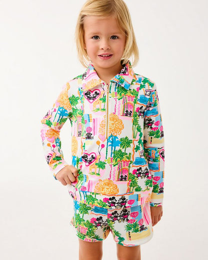 MINI ELENI TERRY PULLOVER