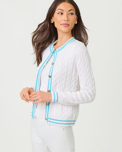 BROCKTON CREW NECK CARDIGAN