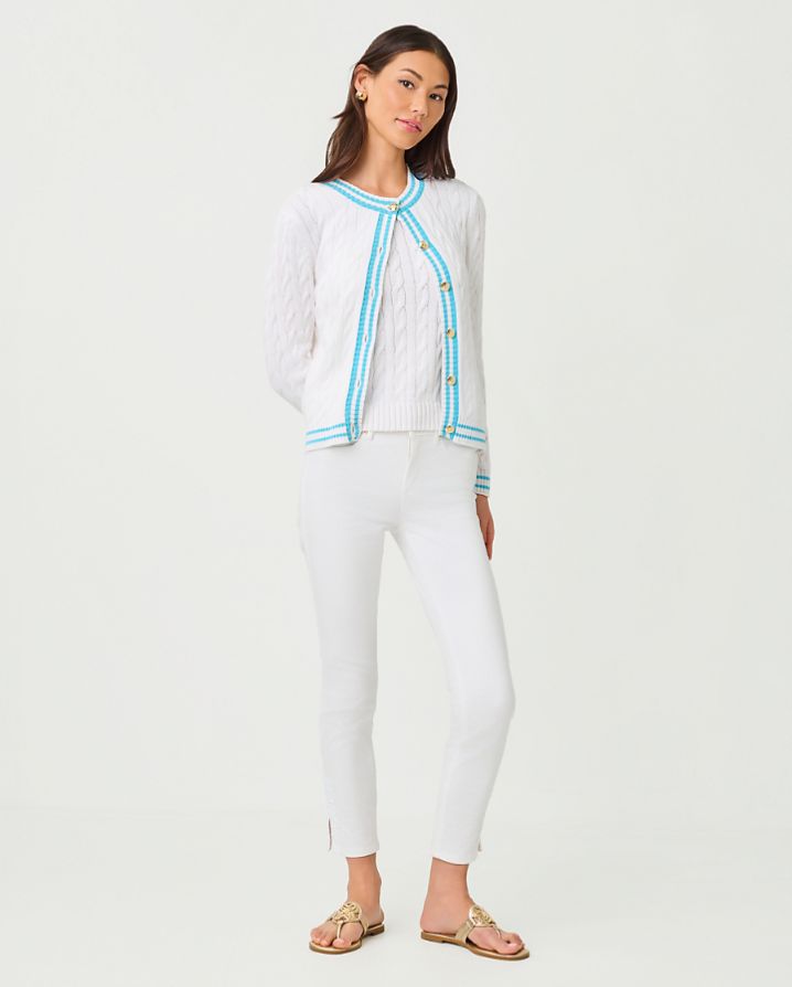 BROCKTON CREW NECK CARDIGAN