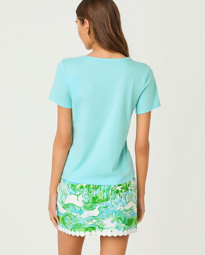 CLAIRMONT PEARL KNIT TOP