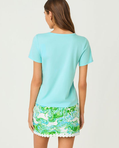 CLAIRMONT PEARL KNIT TOP