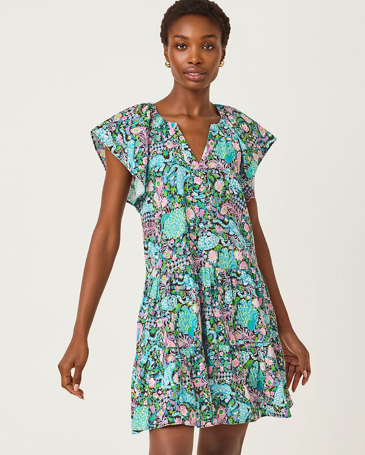 NORELLA LINEN DRESS