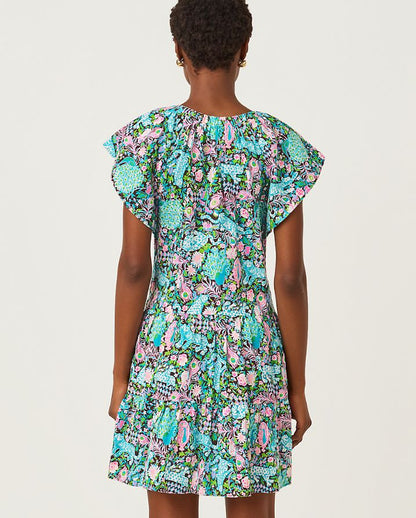 NORELLA LINEN DRESS