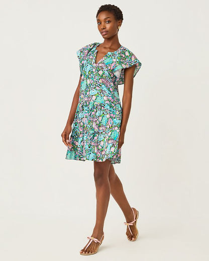 NORELLA LINEN DRESS