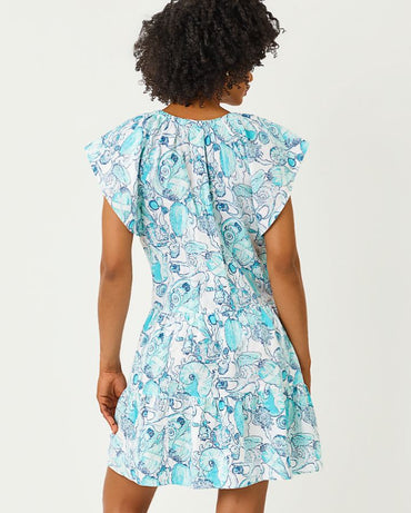 NORELLA LINEN DRESS