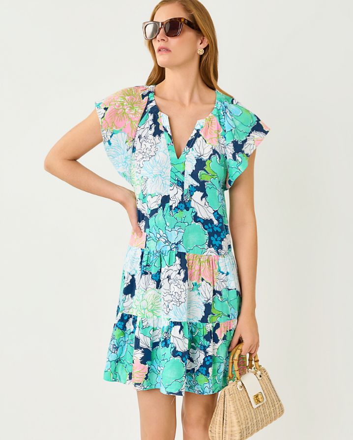 NORELLA LINEN DRESS