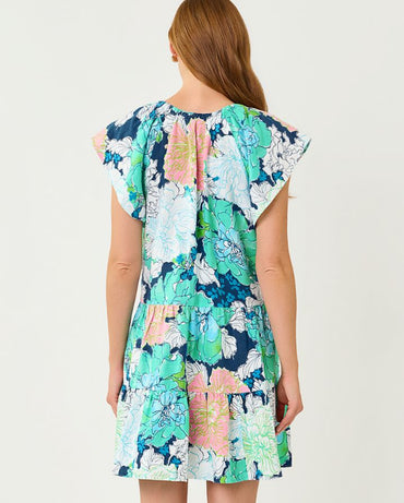 NORELLA LINEN DRESS
