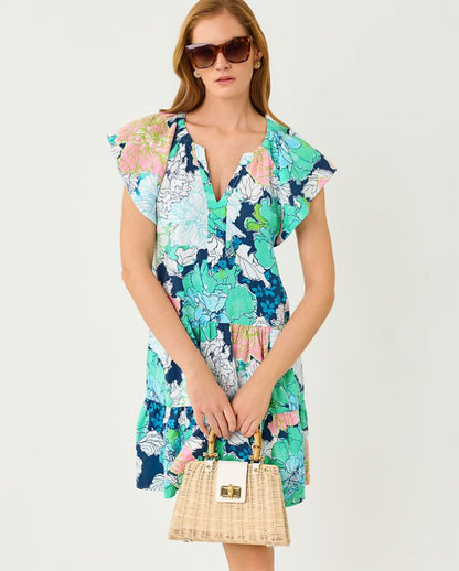 NORELLA LINEN DRESS