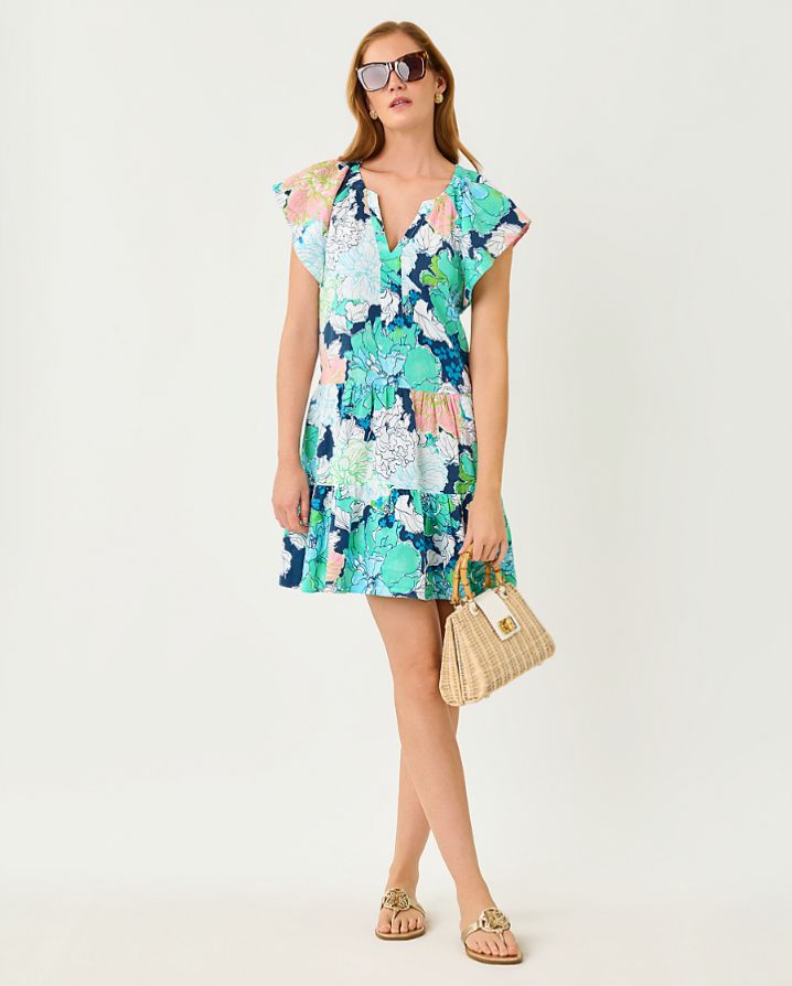 NORELLA LINEN DRESS