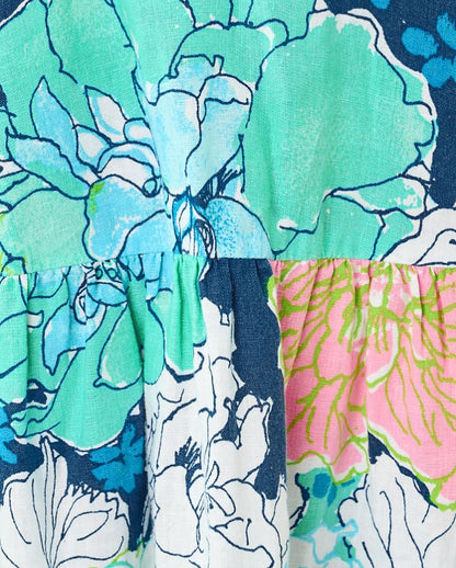 NORELLA LINEN DRESS