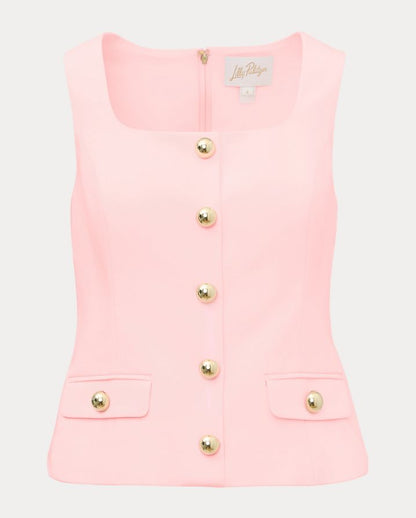 MOIRA SLEVELESS TOP