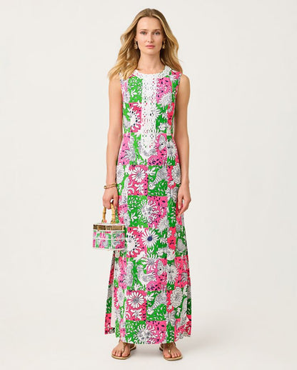 BARBERINE STRETCH MAXI SHIFT