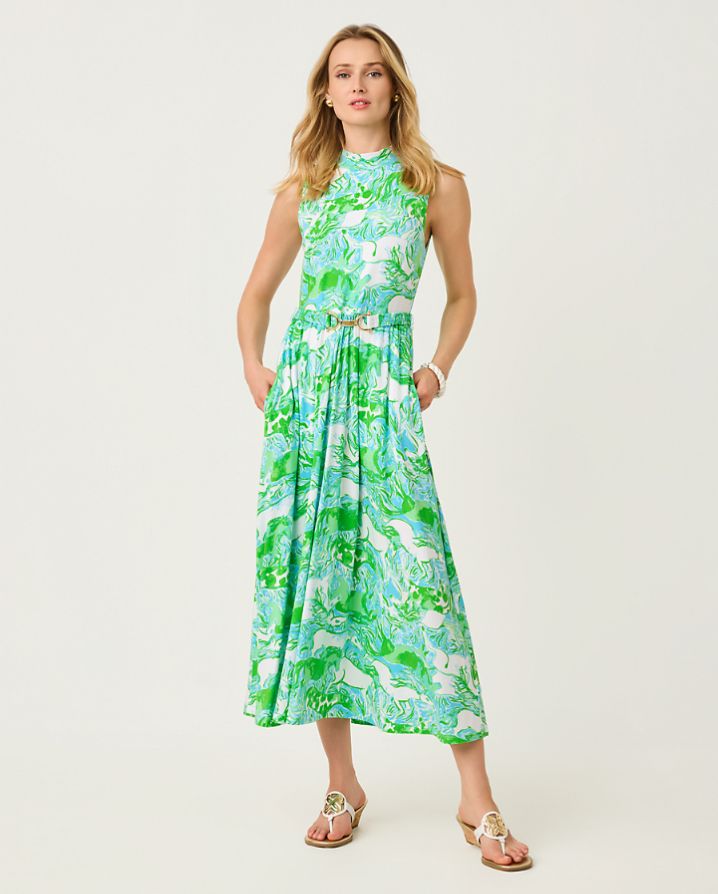 COLMAN MIDI DRESS