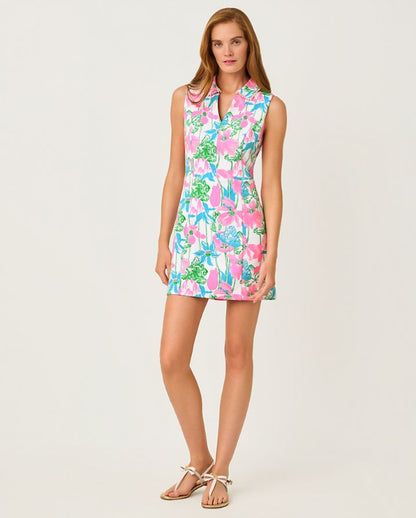 TWILA SKIRTED ROMPER