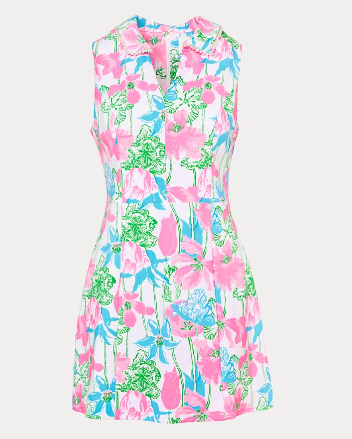 TWILA SKIRTED ROMPER