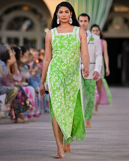 TINA MAXI ROMPER