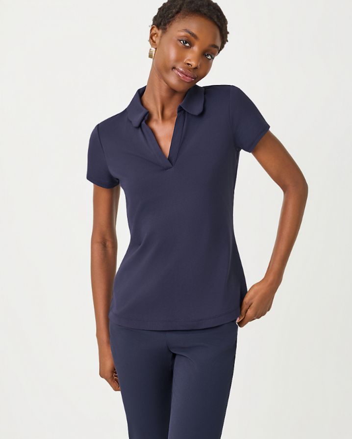 FRIDA UPF 50+ SCALLOP POLO