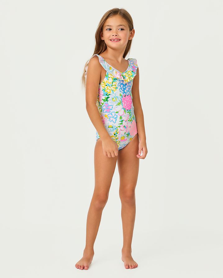 GIRLS JANAH UPF 50+ SWIMSUIT