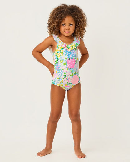 GIRLS JANAH UPF 50+ SWIMSUIT