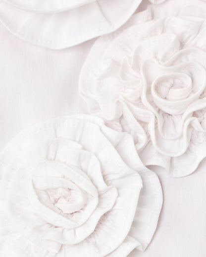 THE SLEEVELESS FLOWER LILLY SHIRT
