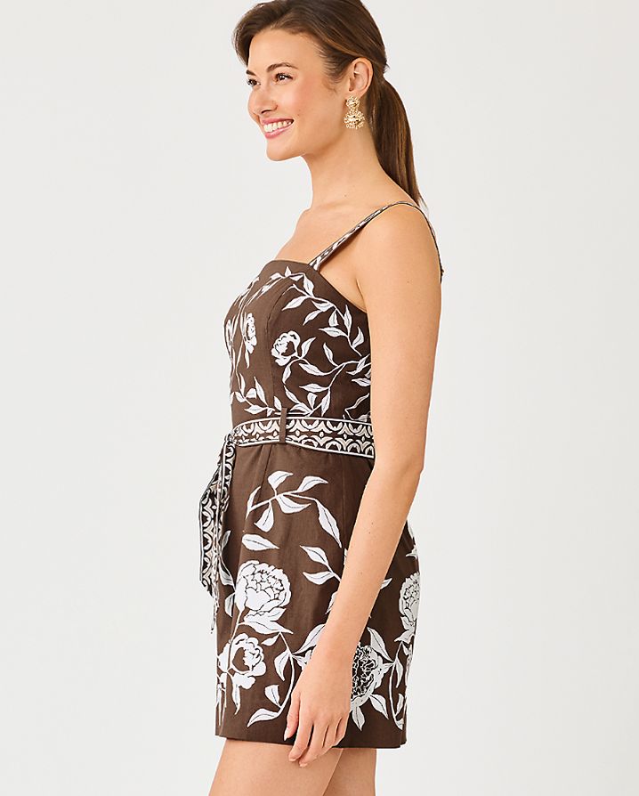 MUIREANN SKIRTED ROMPER