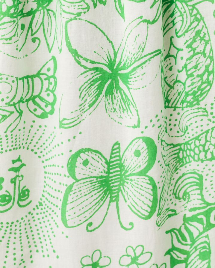 HADLY SHORT SLEEVE SMOCKED MAXI DRESS