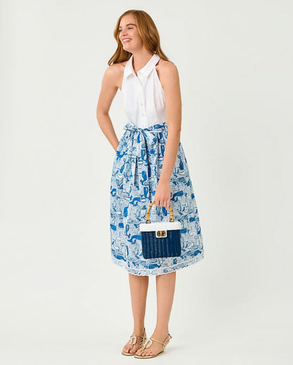 MAURITZIA MIDI SHIRTDRESS