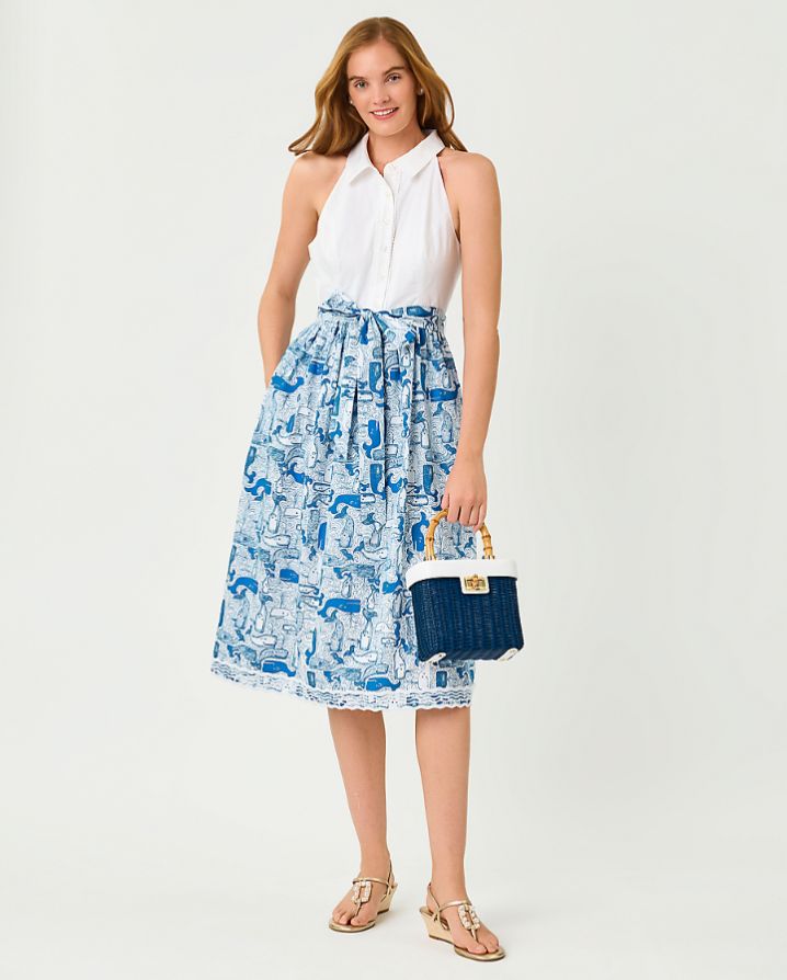 MAURITZIA MIDI SHIRTDRESS