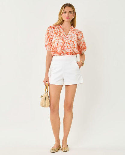LOURDES SHORT SLEEVE TOP