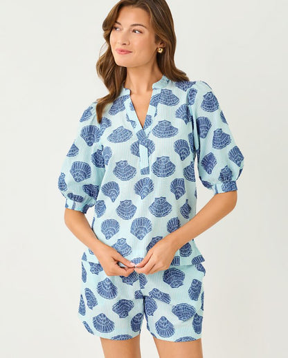 MIALEIGH ELBOW SLEEVE TOP