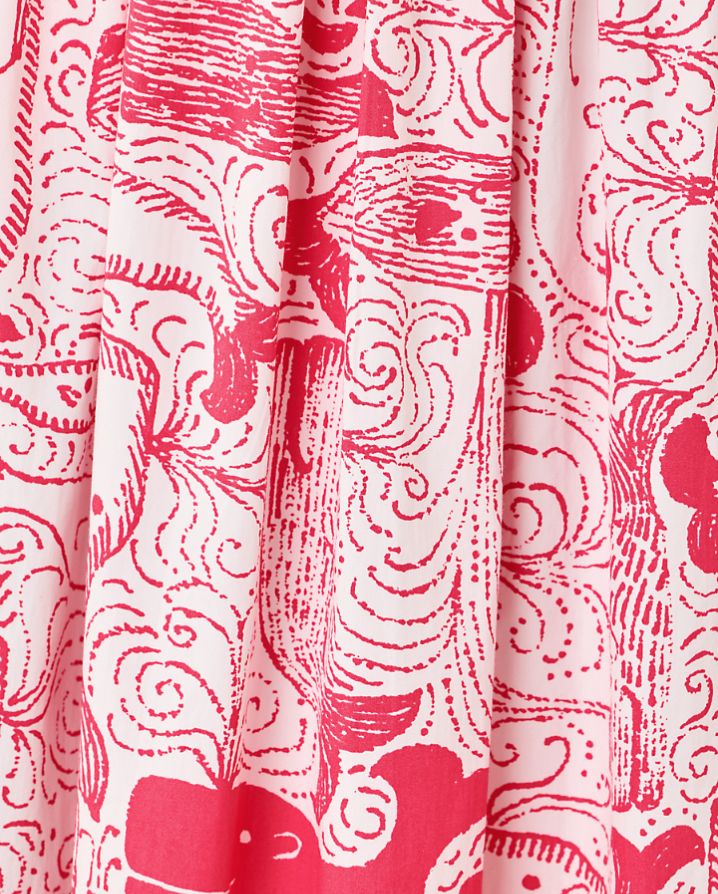 DAISEY SMOCKED MIDI DRESS