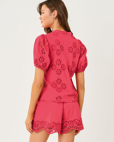 CASTINE SHORT SLEEVE TOP