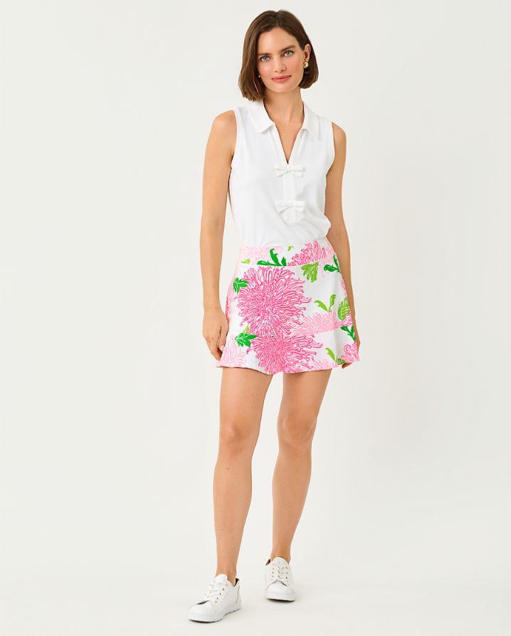 FRIDA SLEEVELESS BOW POLO