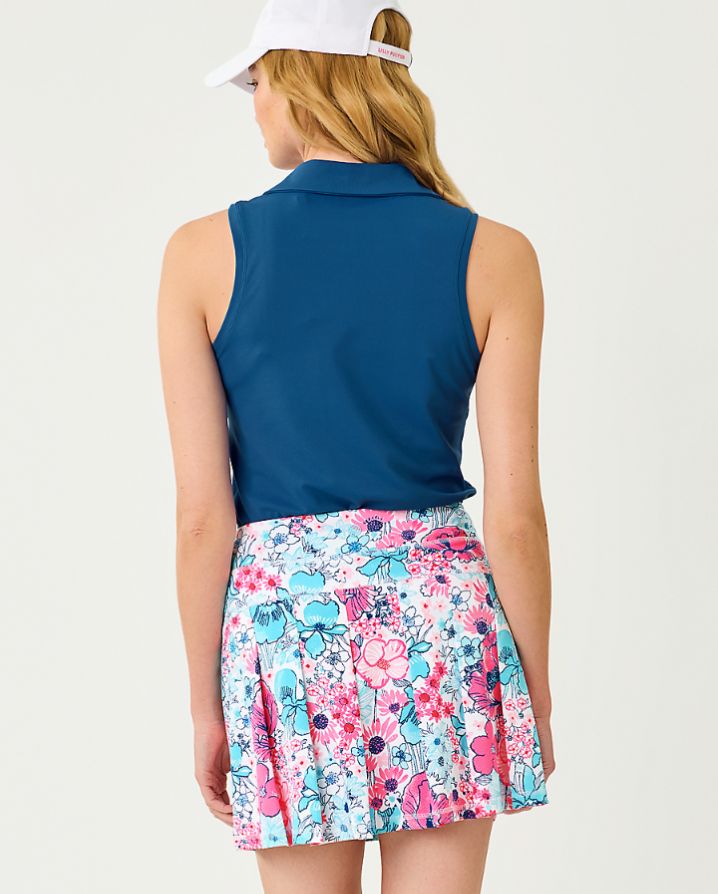 FRIDA SLEEVELESS BOW POLO