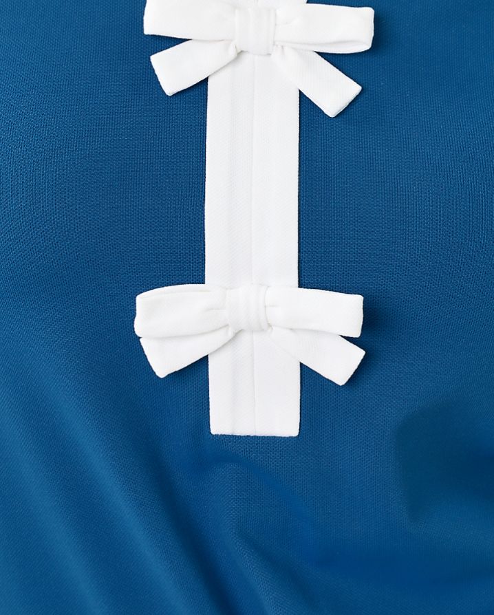 FRIDA SLEEVELESS BOW POLO