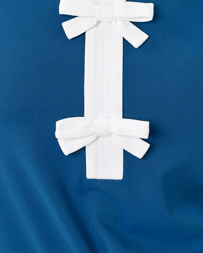 FRIDA SLEEVELESS BOW POLO