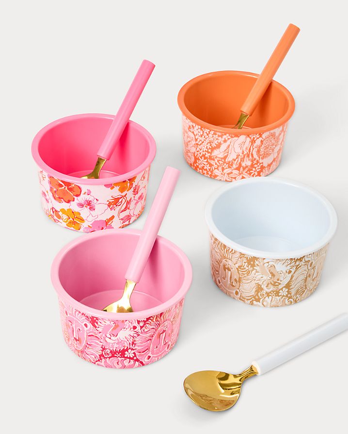 GWP SET OF 4 ICE CREAM CUPS