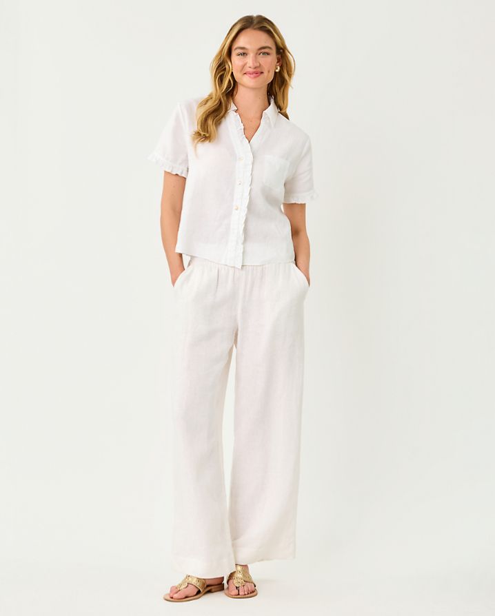MIRABELLA LINEN PALAZZO