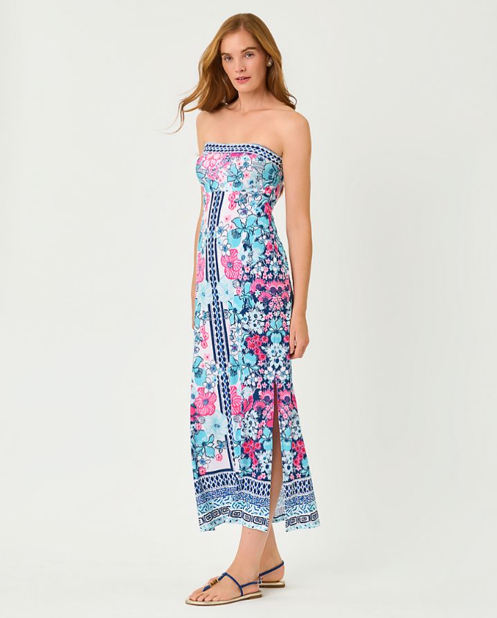 NOA STRAPLESS MAXI DRESS