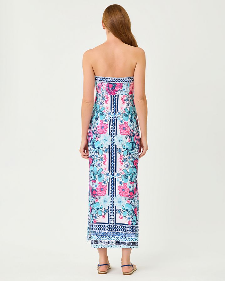 NOA STRAPLESS MAXI DRESS